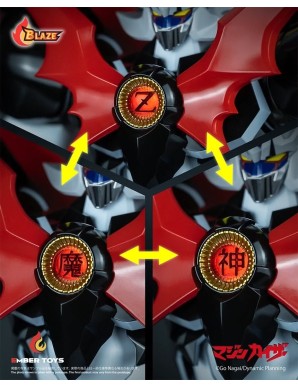 Ember Toys Diecast Action Figure Series Blaze Mazinkaiser Original Version