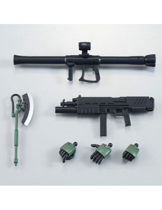 P-Bandai High Grade HGUC 1/144 Mobile Suit Gundam MS-06FZ Zaku II Kai Custom B Type Unicorn Version