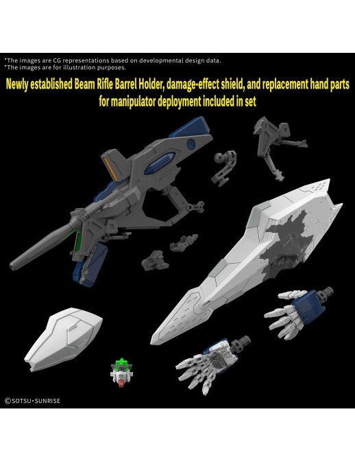 Bandai High Grade HGUC 1/144 Mobile Suit Gundam RX-105 Ξ Xi Gundam