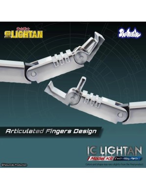 Shohoriku Golden Warrior Gold Lightan I.C. Lightan Model Kit