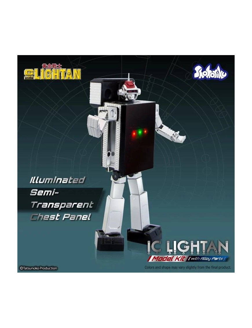 Shohoriku Golden Warrior Gold Lightan I.C. Lightan Model Kit