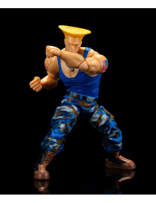 Jada Ultra Street Fighter II The Final Challengers Guile Player 2 Deluxe Version