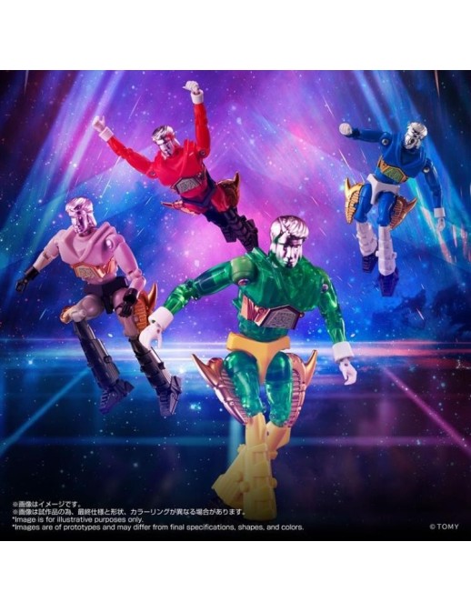 Takara Tomy Mall Exclusive T-Spark Legacysoul Microman Command Set 2