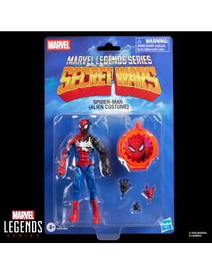 Hasbro Marvel Legends Spider-Man (Alien Costume) Secret Wars