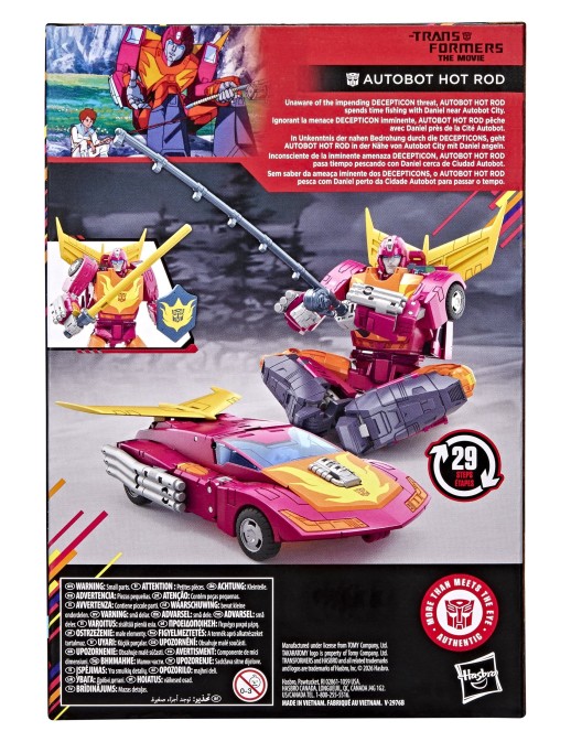 Hasbro Transformers The Movie Studio Series Autobot Hot Rod MTMTE Collection