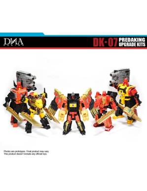 DNA Design DK-07 Upgrade Kit for Transformers Power Of The Primes PP-31 Predaking