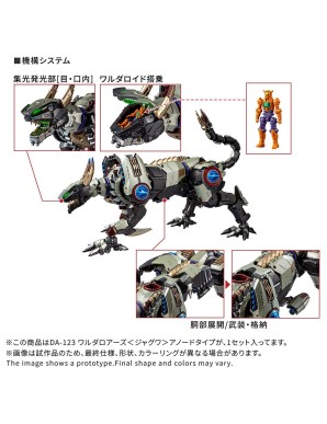 Takara Tomy Diaclone Reboot DA-123 Warudaros Jaguar Anode Type