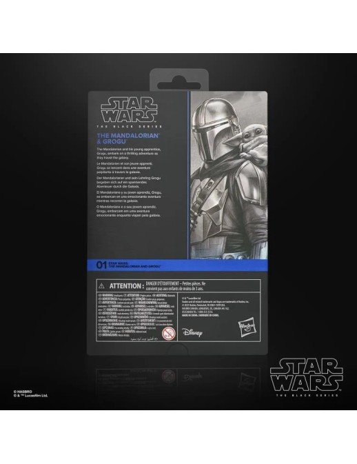 Hasbro Star Wars The Black Series The Mandalorian and Grogu