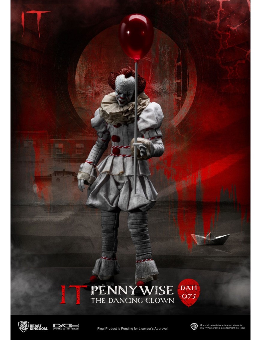 Beast Kingdom Dynamic 8ction Heroes DAH-075 IT Pennywise
