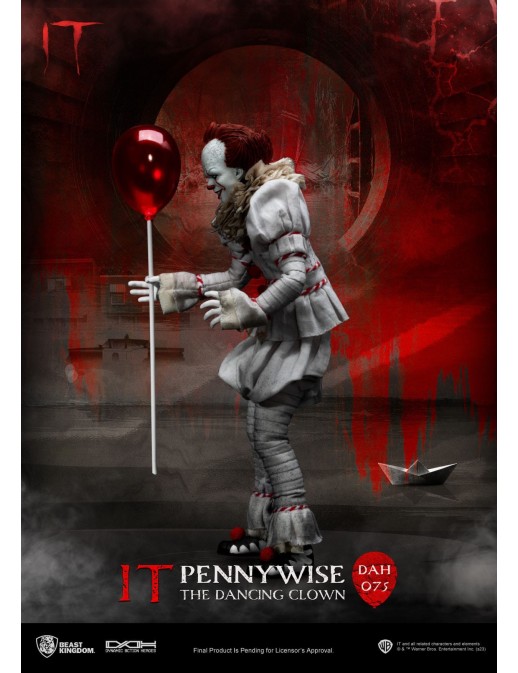 Beast Kingdom Dynamic 8ction Heroes DAH-075 IT Pennywise