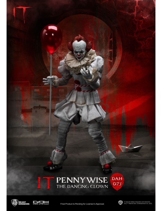 Beast Kingdom Dynamic 8ction Heroes DAH-075 IT Pennywise
