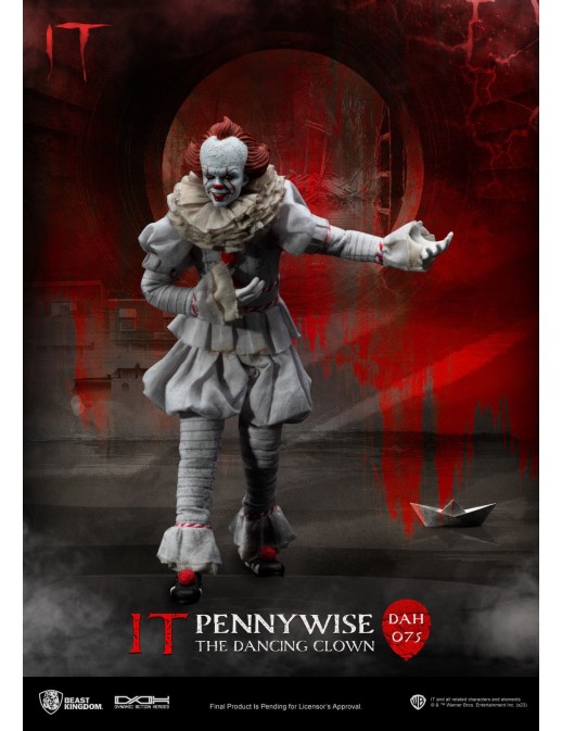 Beast Kingdom Dynamic 8ction Heroes DAH-075 IT Pennywise