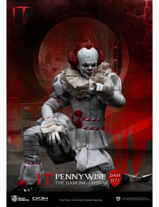 Beast Kingdom Dynamic 8ction Heroes DAH-075 IT Pennywise