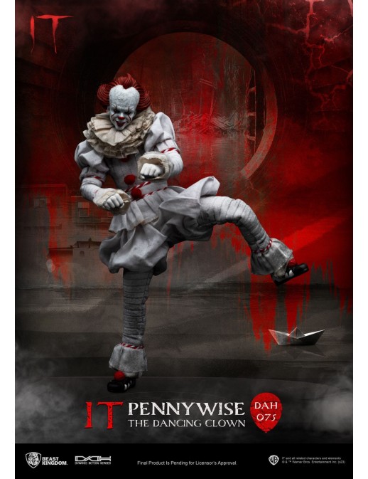 Beast Kingdom Dynamic 8ction Heroes DAH-075 IT Pennywise