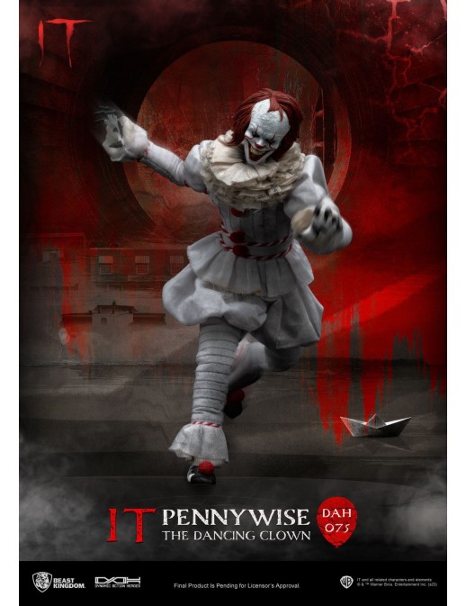 Beast Kingdom Dynamic 8ction Heroes DAH-075 IT Pennywise