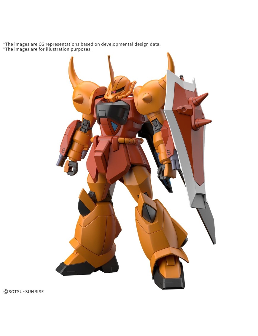 Bandai High Grade HGCE 1/144 Mobile Suit Gundam ZGMF-2000 Gouf Ignited Heine Westenfluss Custom