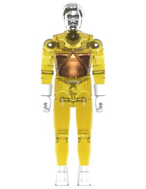 Super7 ReAction+ Micronauts Time Traveler Translucent Yellow