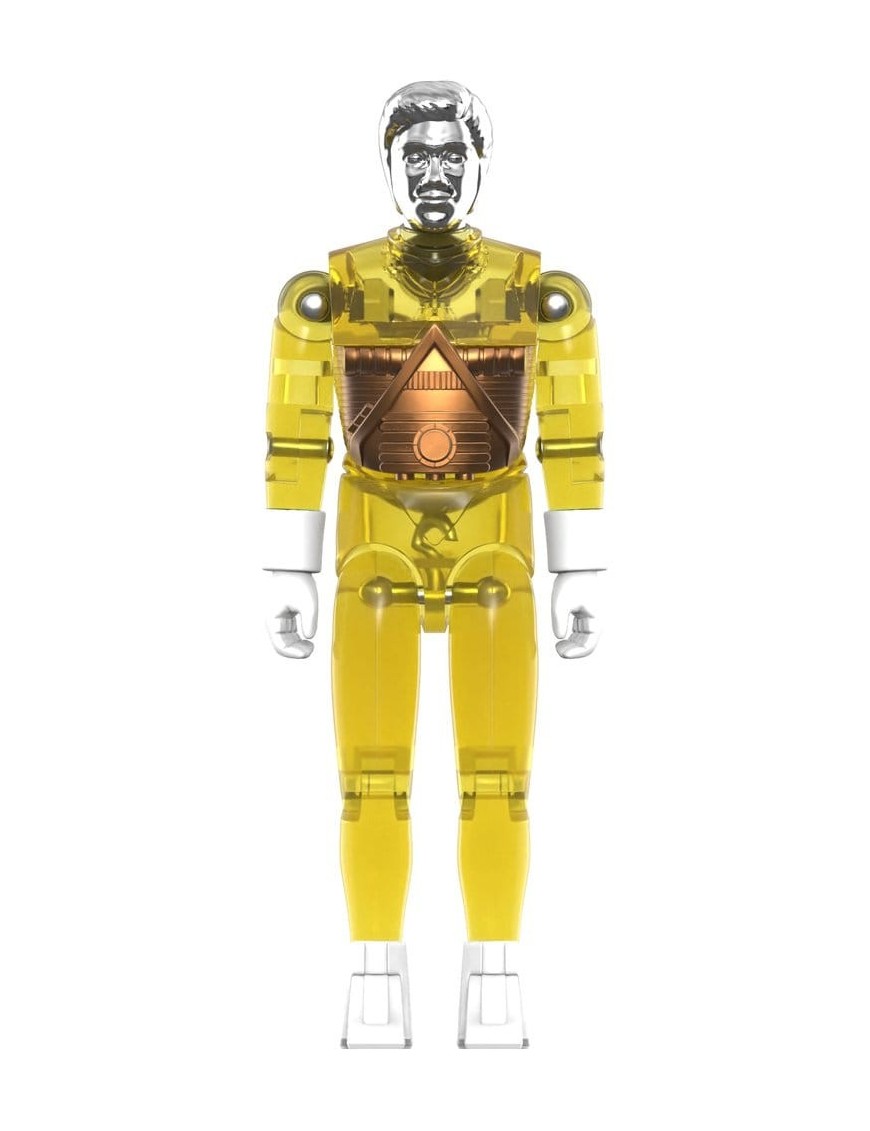 Super7 ReAction+ Micronauts Time Traveler Translucent Yellow
