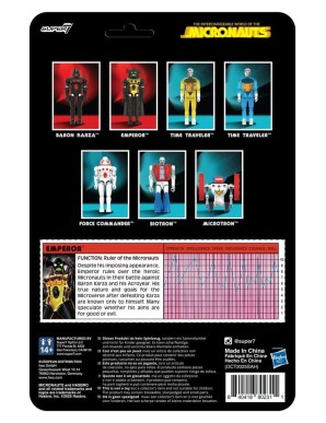 Super7 ReAction+ Micronauts Emperor
