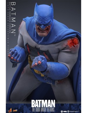 Hot Toys DC Comics Masterpiece Batman The Dark Knight Returns Battle Damaged Version 1/6 Scale Collectible Figure