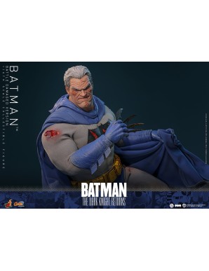 Hot Toys DC Comics Masterpiece Batman The Dark Knight Returns Battle Damaged Version 1/6 Scale Collectible Figure