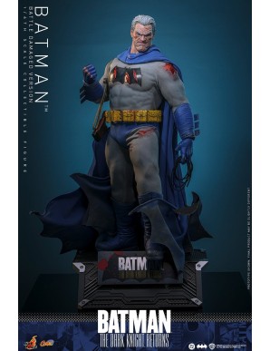 Hot Toys DC Comics Masterpiece Batman The Dark Knight Returns Battle Damaged Version 1/6 Scale Collectible Figure