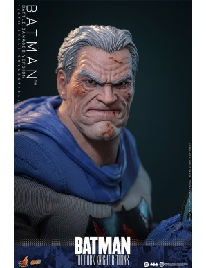 Hot Toys DC Comics Masterpiece Batman The Dark Knight Returns Battle Damaged Version 1/6 Scale Collectible Figure