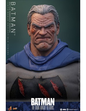 Hot Toys DC Comics Masterpiece Batman The Dark Knight Returns Battle Damaged Version 1/6 Scale Collectible Figure