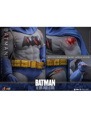 Hot Toys DC Comics Masterpiece Batman The Dark Knight Returns Battle Damaged Version 1/6 Scale Collectible Figure