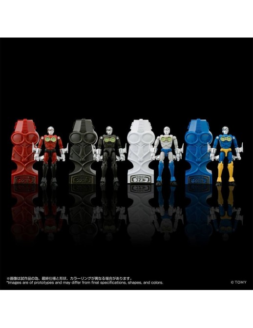 Takara Tomy Mall Exclusive T-Spark Legacysoul Microman Command Set 3