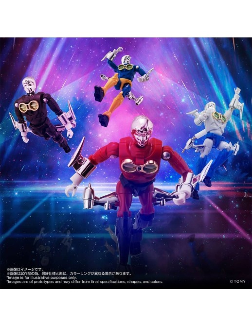 Takara Tomy Mall Exclusive T-Spark Legacysoul Microman Command Set 3