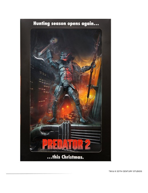 Neca Pedator 2 City Hunter Predator Poster Series Figure