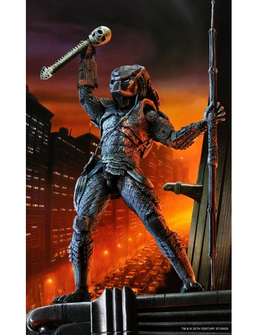 Neca Pedator 2 City Hunter Predator Poster Series Figure