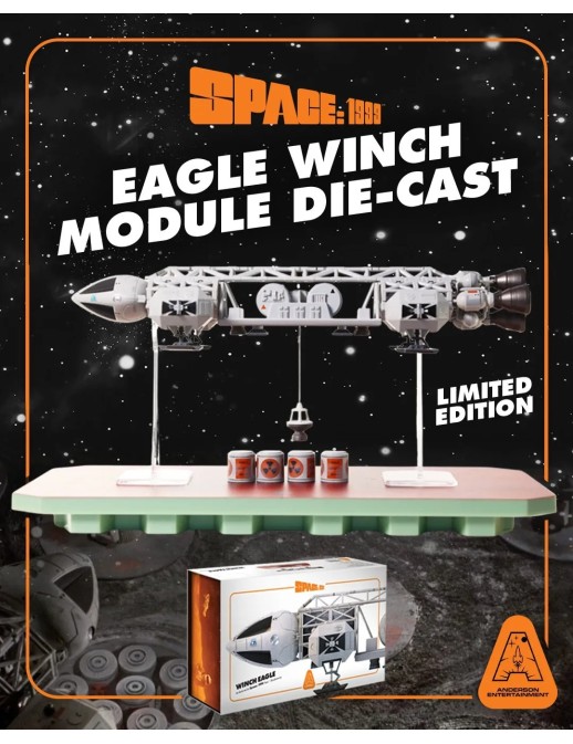 Anderson Entertainment Limited Space 1999 Eagle Transporter with Attached Cargo