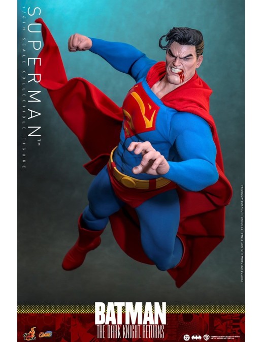 Hot Toys DC Comics Masterpiece Batman The Dark Knight Returns Superman 1/6 Scale Collectible Figure