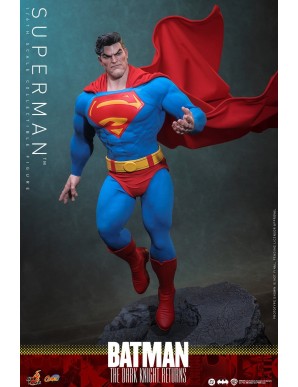 Hot Toys DC Comics Masterpiece Batman The Dark Knight Returns Superman 1/6 Scale Collectible Figure