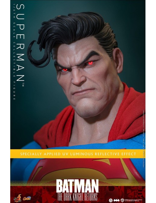 Hot Toys DC Comics Masterpiece Batman The Dark Knight Returns Superman 1/6 Scale Collectible Figure