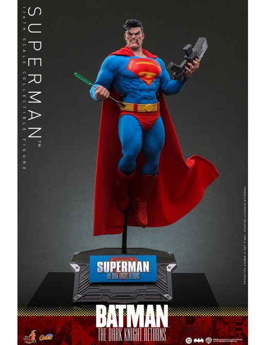 Hot Toys DC Comics Masterpiece Batman The Dark Knight Returns Superman 1/6 Scale Collectible Figure