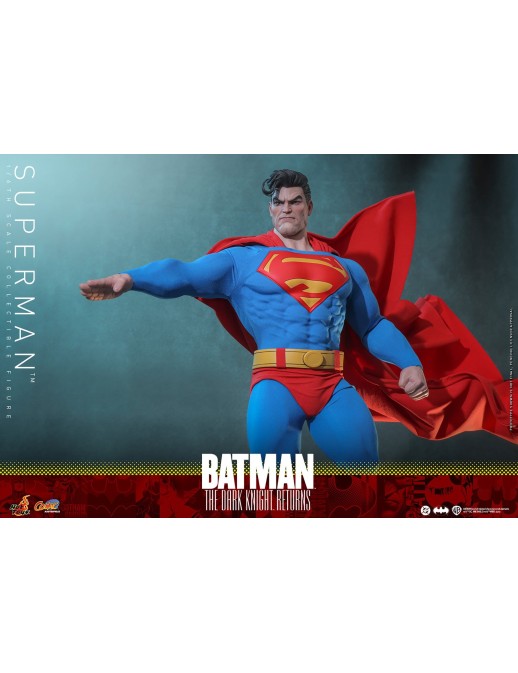 Hot Toys DC Comics Masterpiece Batman The Dark Knight Returns Superman 1/6 Scale Collectible Figure