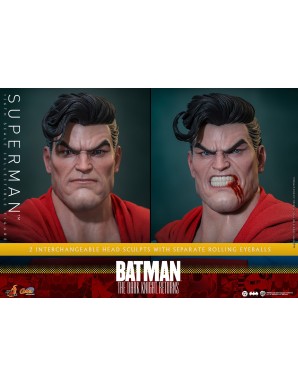 Hot Toys DC Comics Masterpiece Batman The Dark Knight Returns Superman 1/6 Scale Collectible Figure