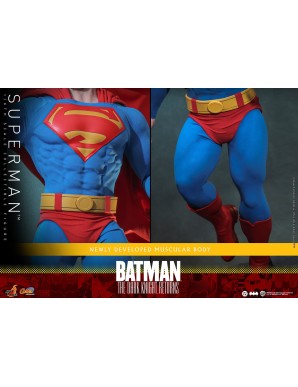 Hot Toys DC Comics Masterpiece Batman The Dark Knight Returns Superman 1/6 Scale Collectible Figure