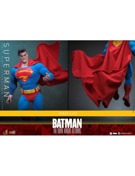 Hot Toys DC Comics Masterpiece Batman The Dark Knight Returns Superman 1/6 Scale Collectible Figure