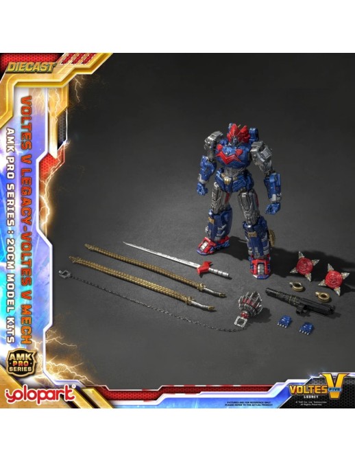Yolopark AMK PRO Series Model Kit Voltes V Legacy Voltes V