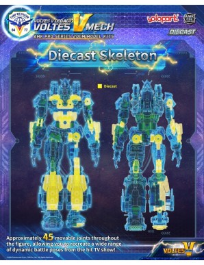 Yolopark AMK PRO Series Model Kit Voltes V Legacy Voltes V