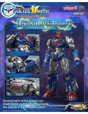 Yolopark AMK PRO Series Model Kit Voltes V Legacy Voltes V