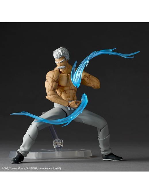 Kaiyodo Amazing Yamaguchi Revoltech One-Punch Man Silver Fang