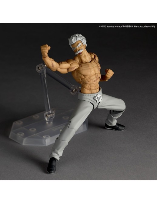 Kaiyodo Amazing Yamaguchi Revoltech One-Punch Man Silver Fang