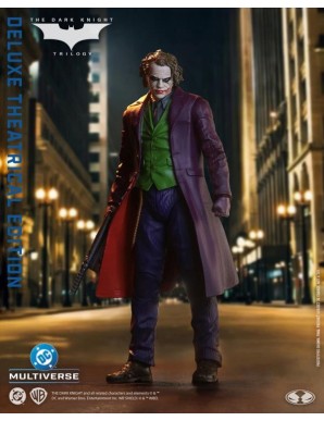 Mc Farlane DC Multiverse The Dark Knight Trilogy Joker Deluxe Theatrical Edition