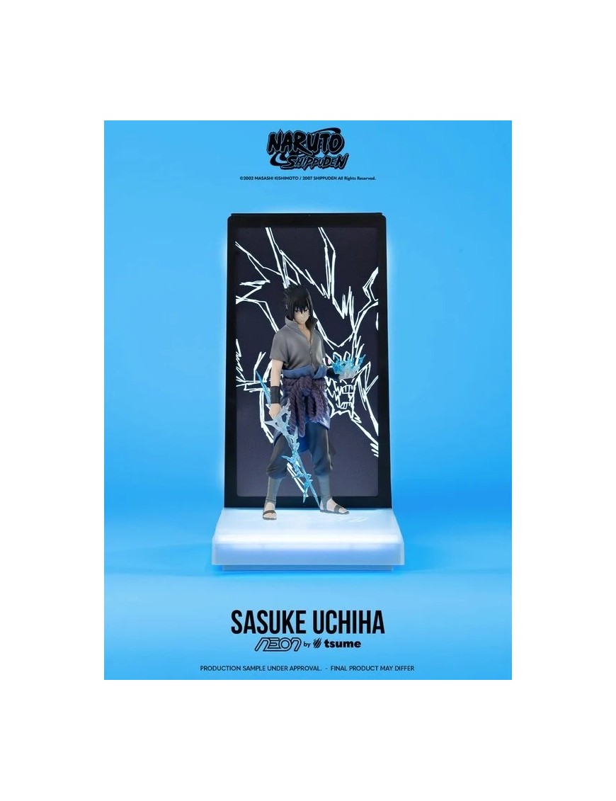 Tsume Neon Figure Naruto Shippuden Sasuke Uchiha
