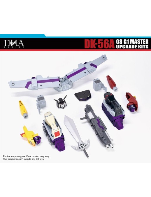 DNA Design DK-56A Upgrade Kits for Transformers Legacy United Voyager Animated Universe Motormaster
